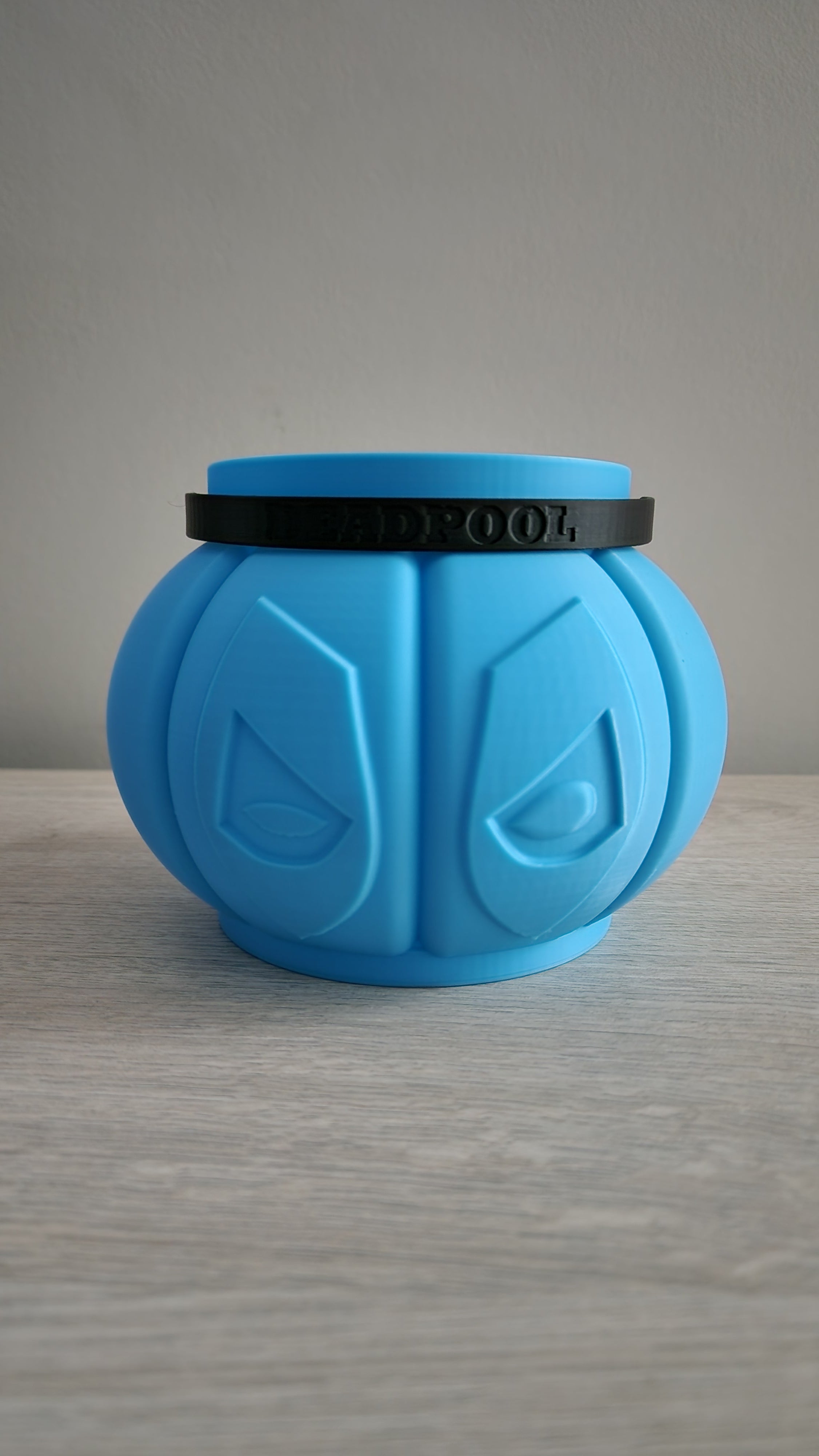CALABAZA DEAD POOL "XS" CELESTE