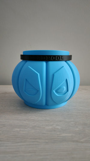 CALABAZA DEAD POOL "XS" CELESTE