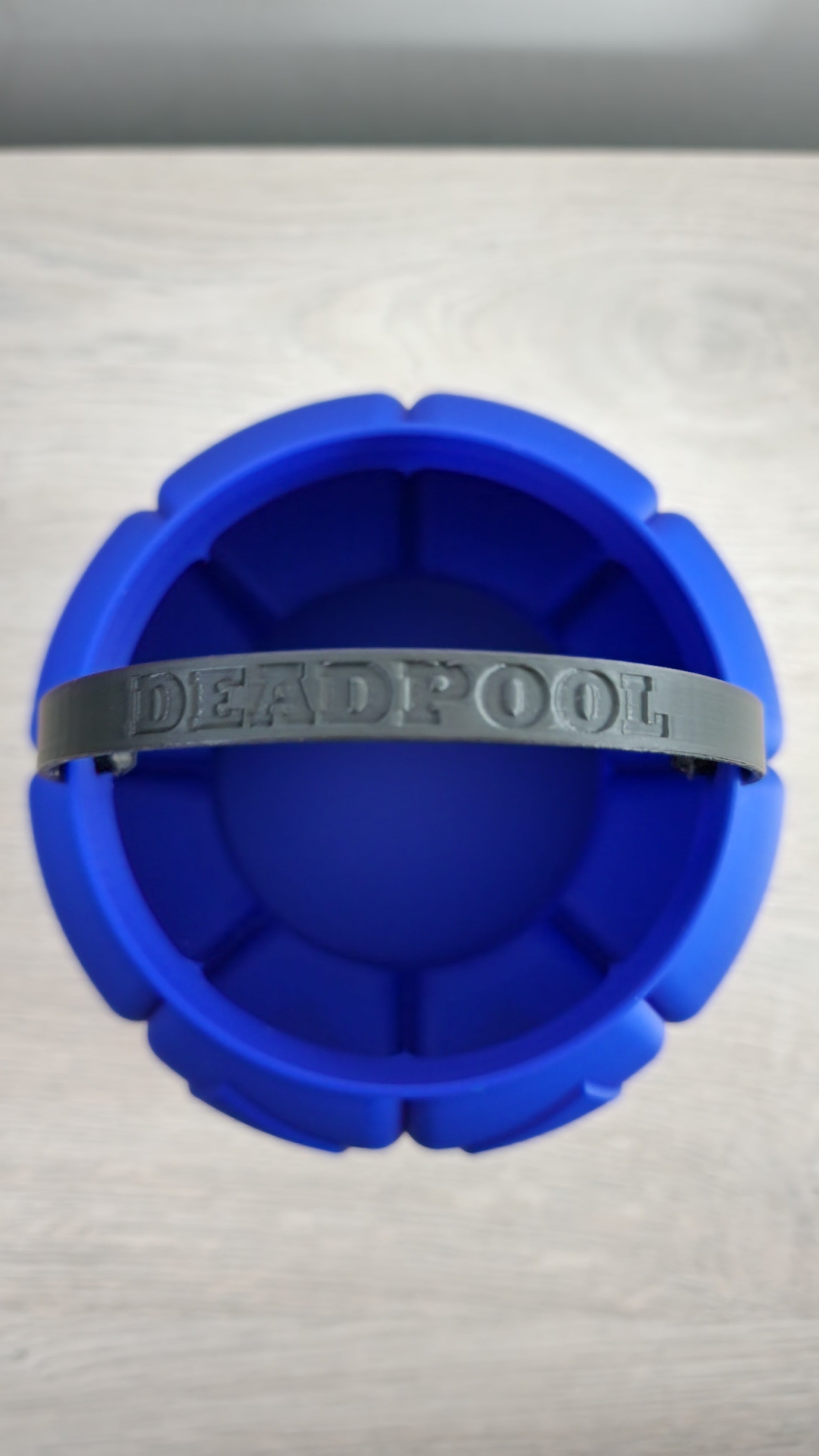 CALABAZA DEAD POOL "XS" AZUL