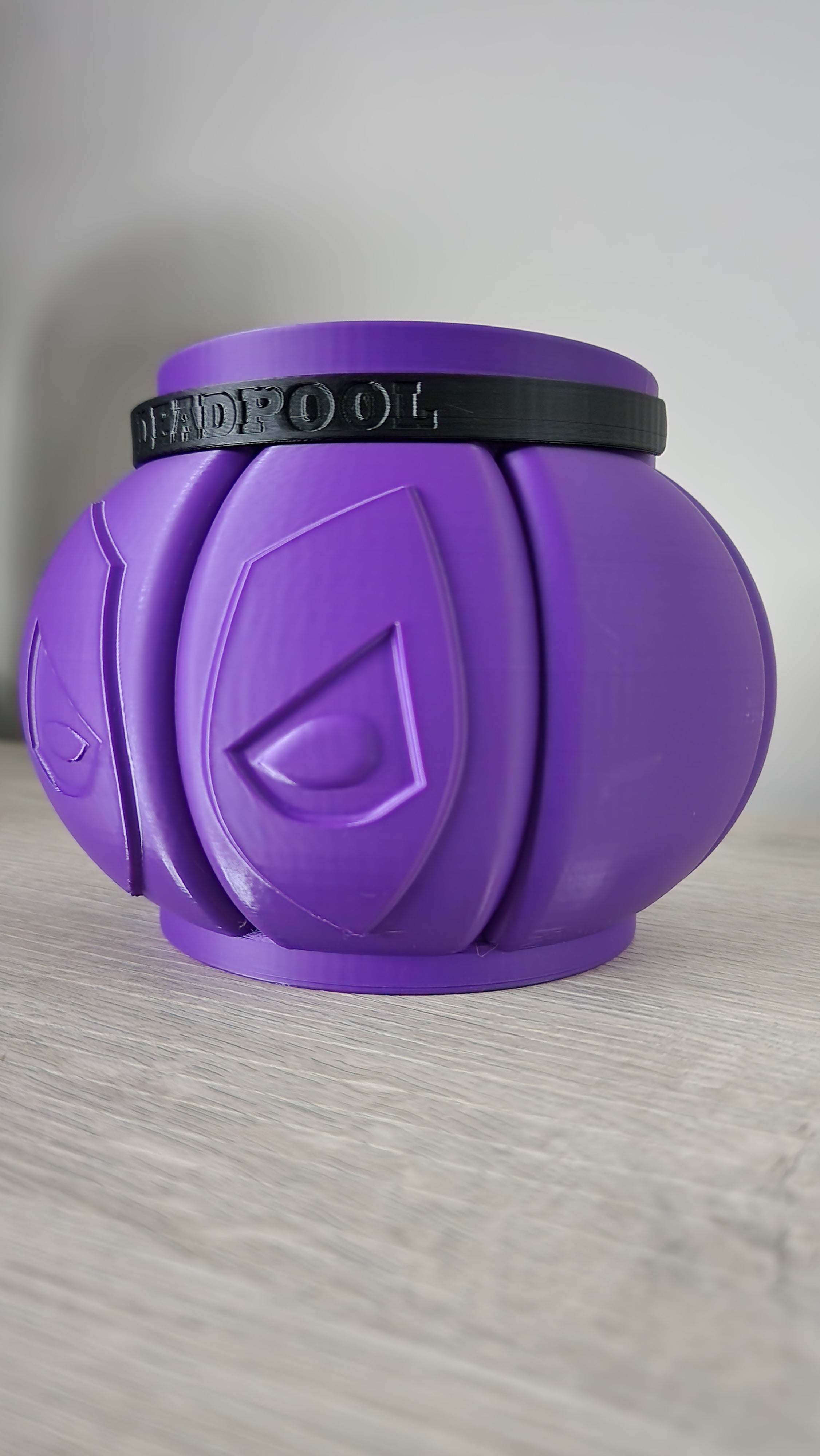CALABAZA DEAD POOL "XS" MORADA