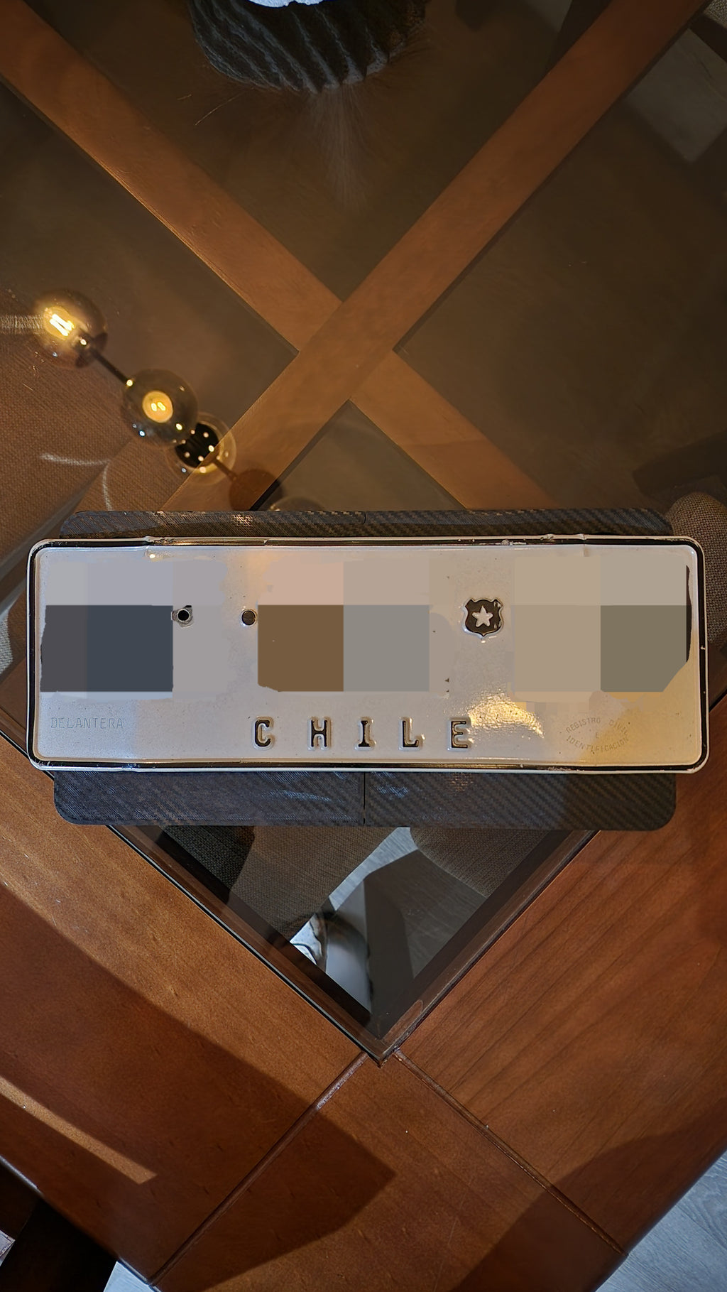SOPORTE DE PLACA MITSUBISHI EVOLUTION 8-9
