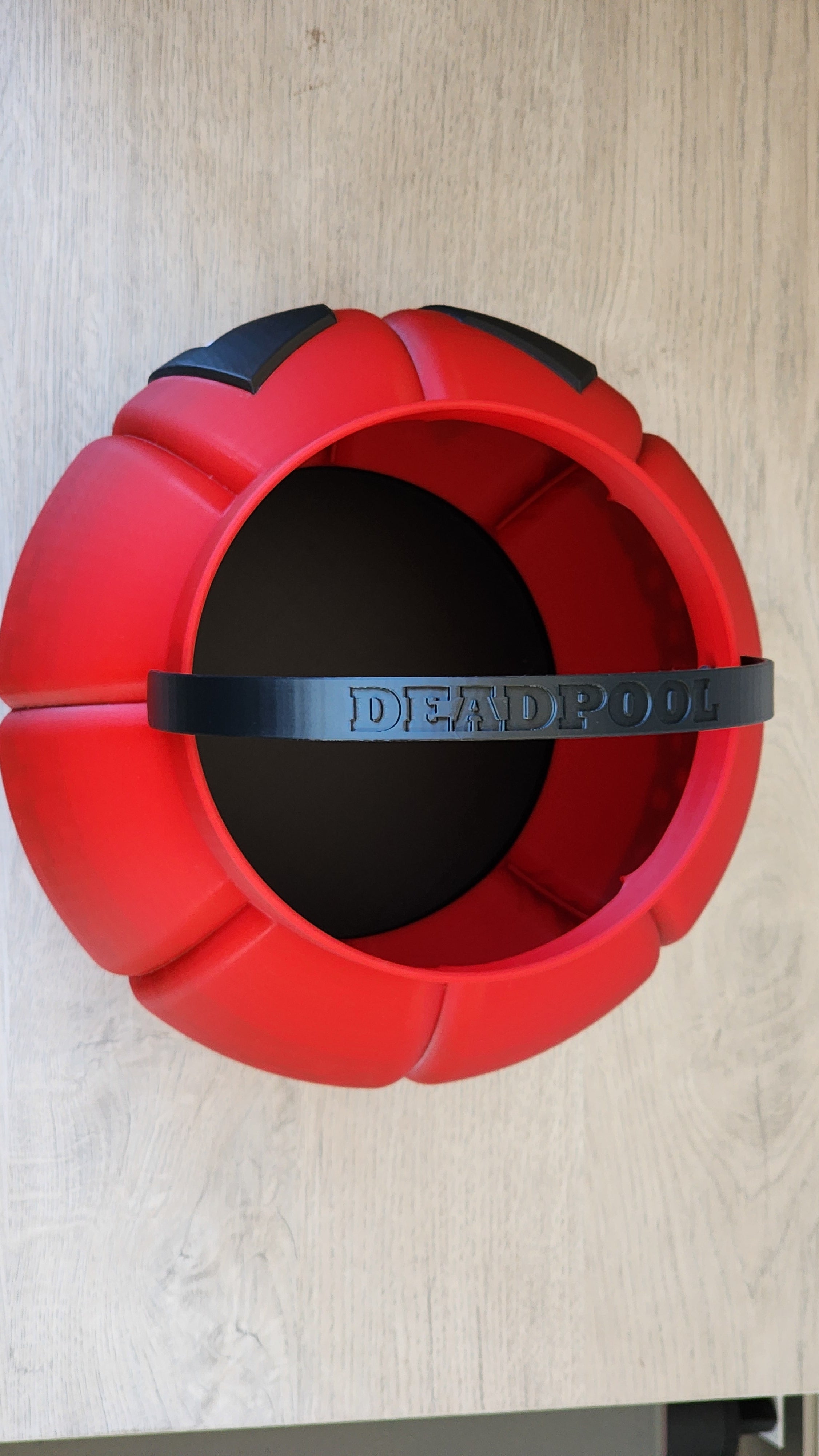 CALABAZA GRANDE DEAD POOL "XL" ⚫️🔴